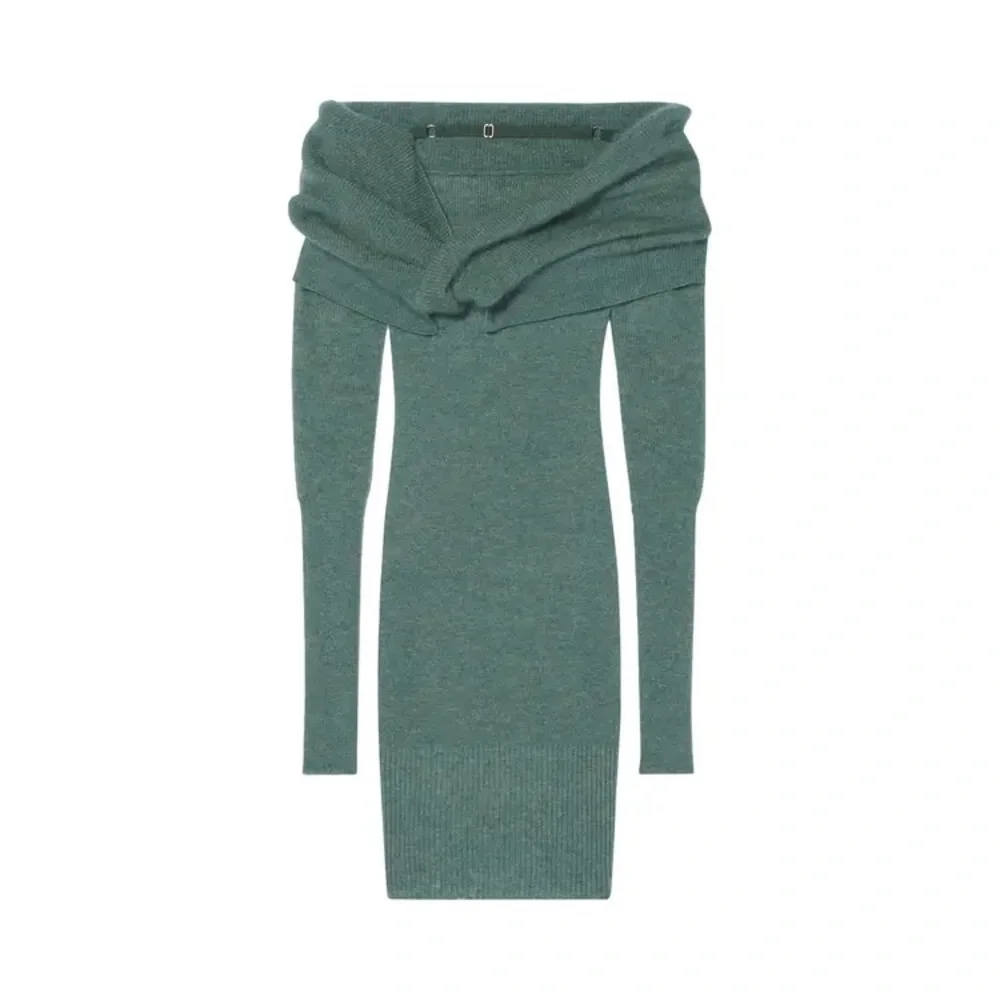 Jacquemus 🩶 La Robe Ascua Wool Knitted Dress - Picture 3 of 8